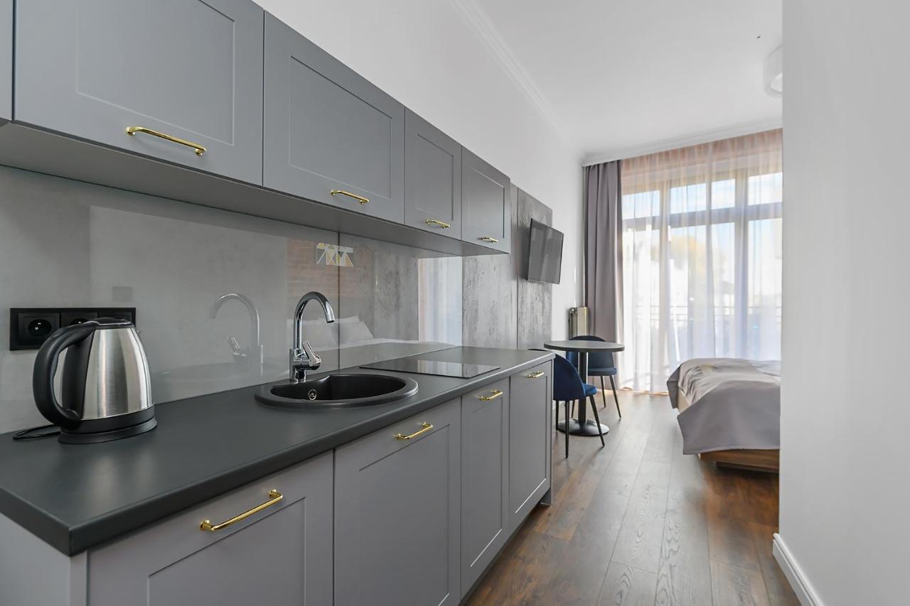 Aparthotel Krzywa Kamienica Łódź Esterno foto