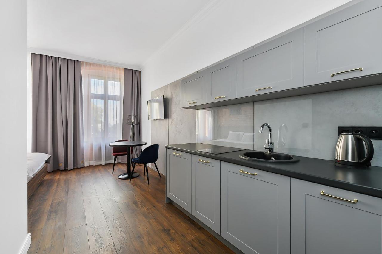 Aparthotel Krzywa Kamienica Łódź Esterno foto