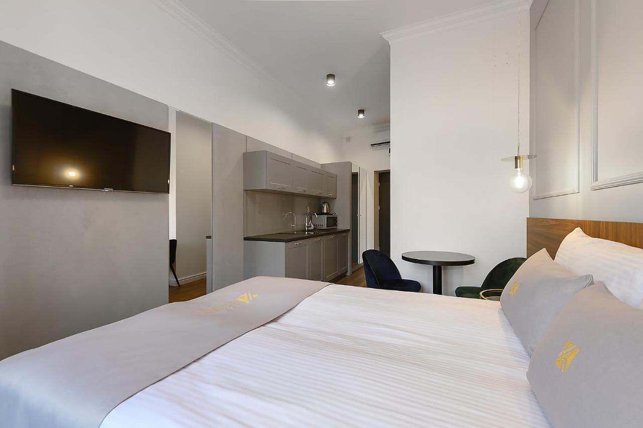 Aparthotel Krzywa Kamienica Łódź Esterno foto