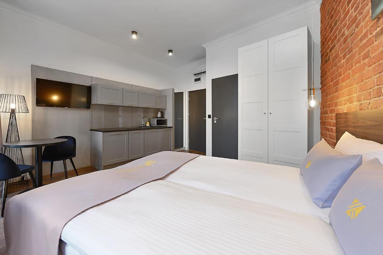 Aparthotel Krzywa Kamienica Łódź Esterno foto