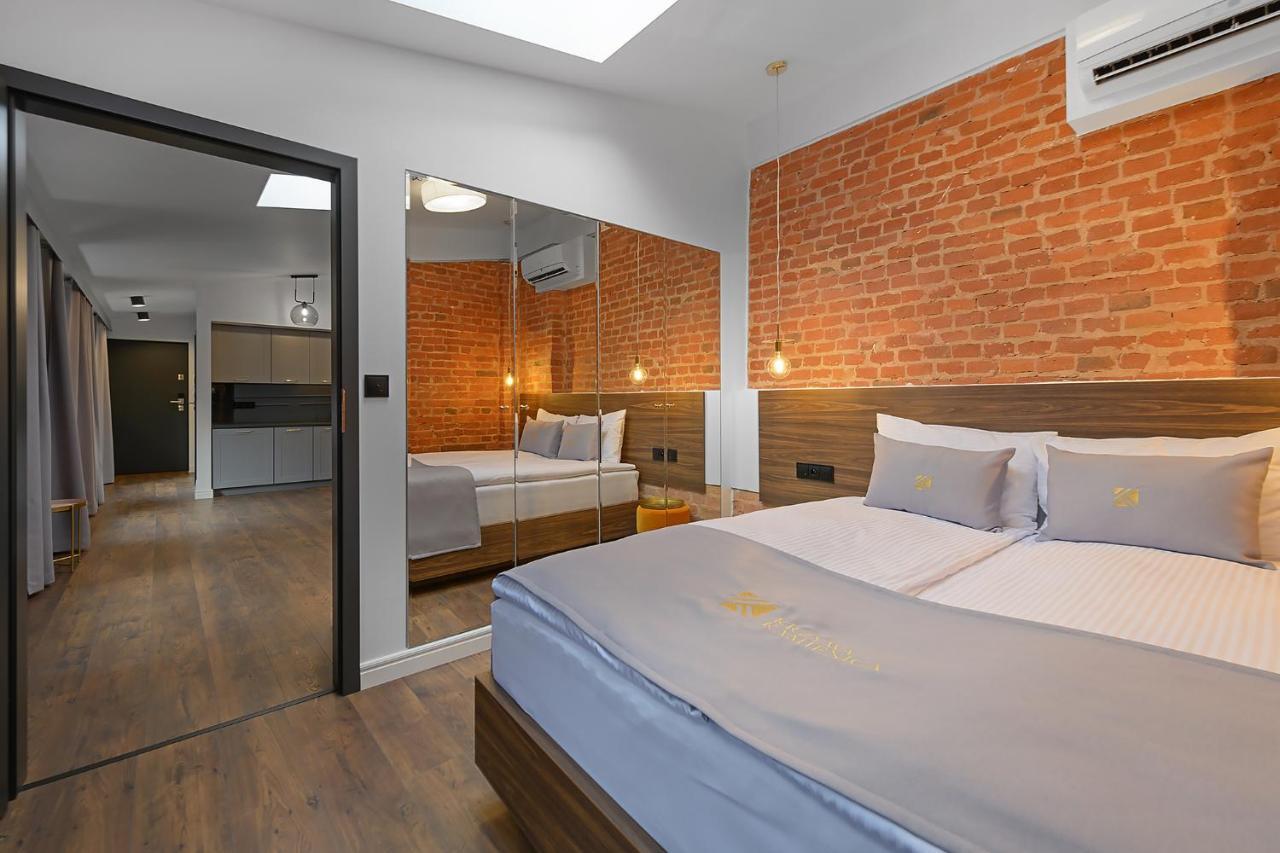 Aparthotel Krzywa Kamienica Łódź Esterno foto